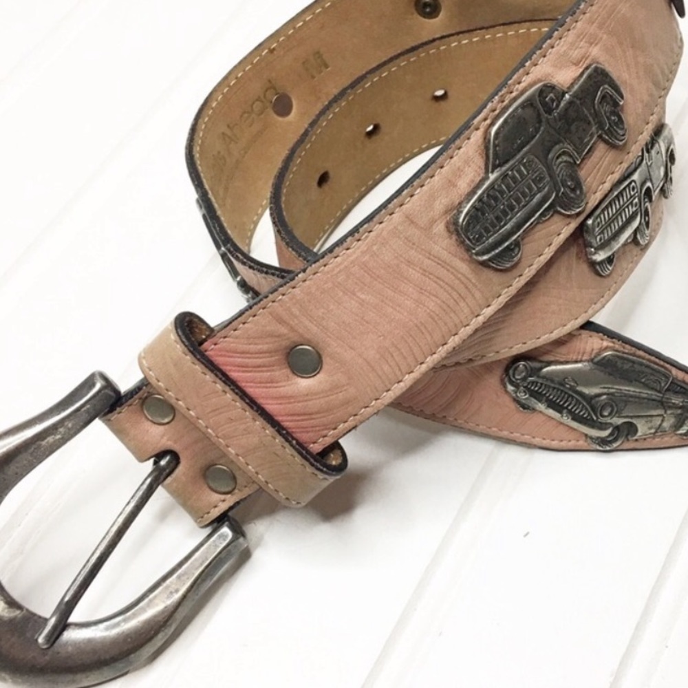 Streets Ahead Metal Decal Classic Car Belt